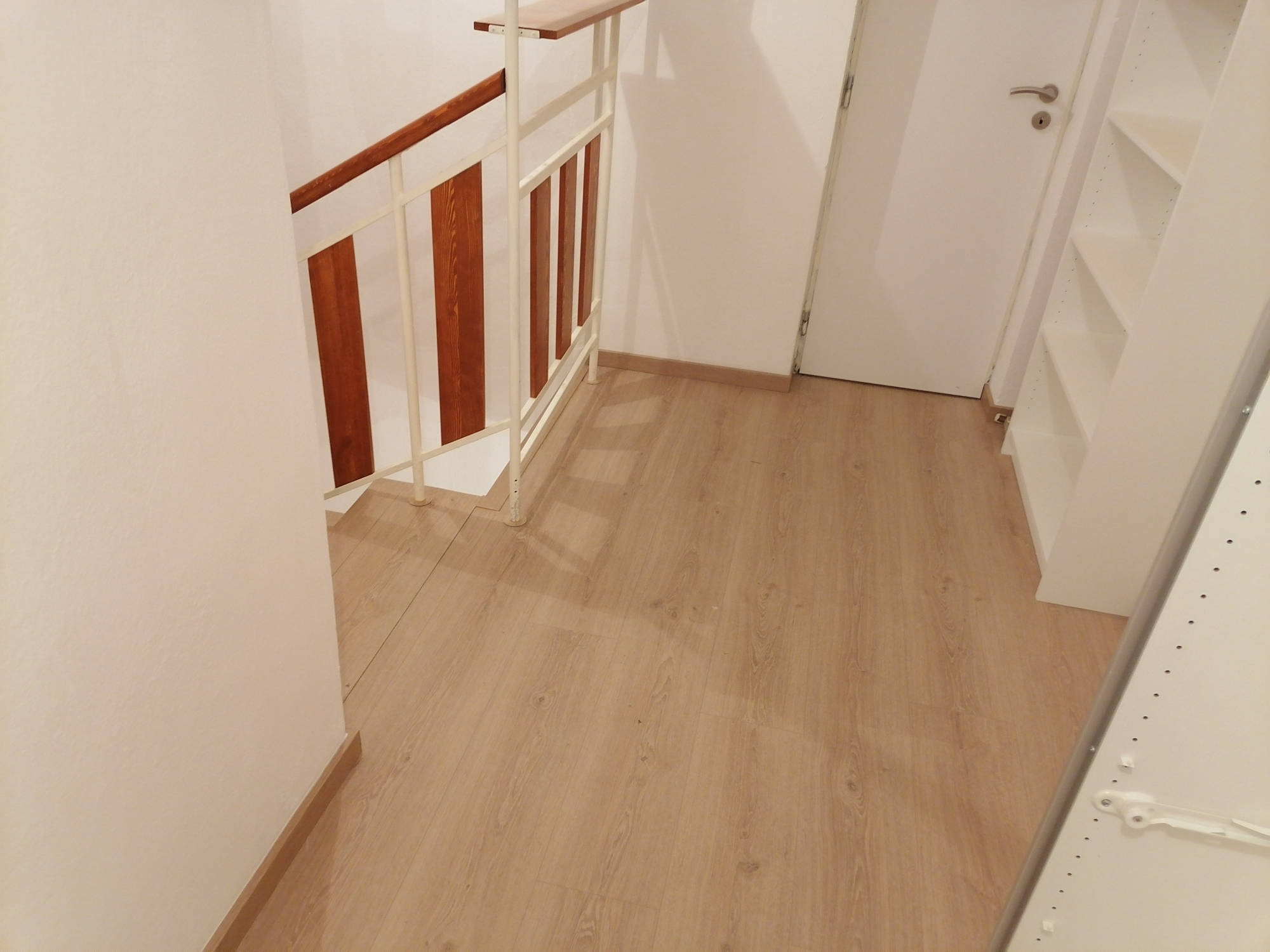 Hotové schodiště pohled z boku