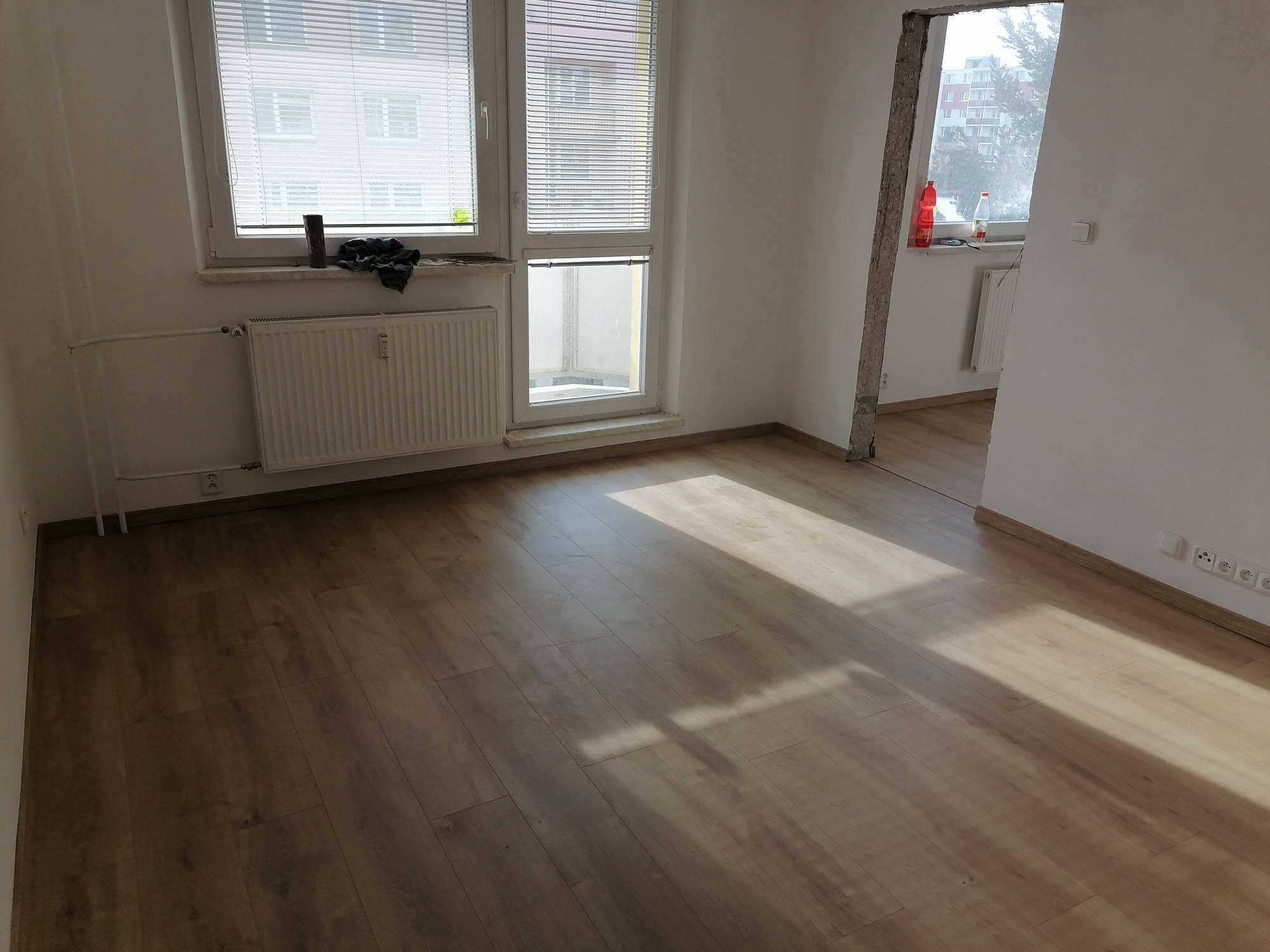 Pokládání podlahy foto po realizaci